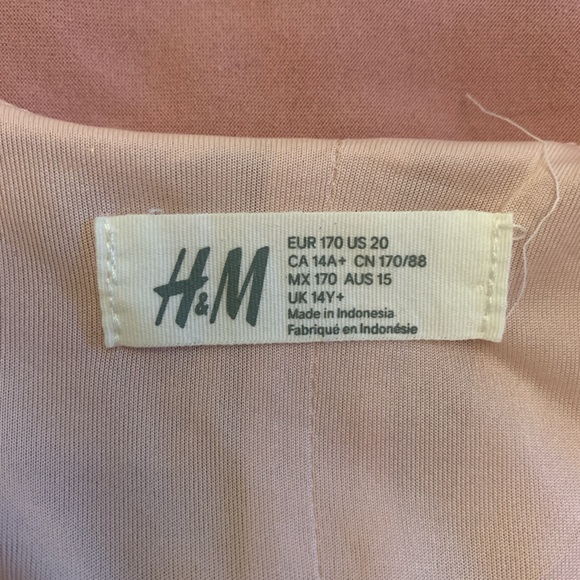 Girls H&M tie back top Size 14 - Picture 4 of 4